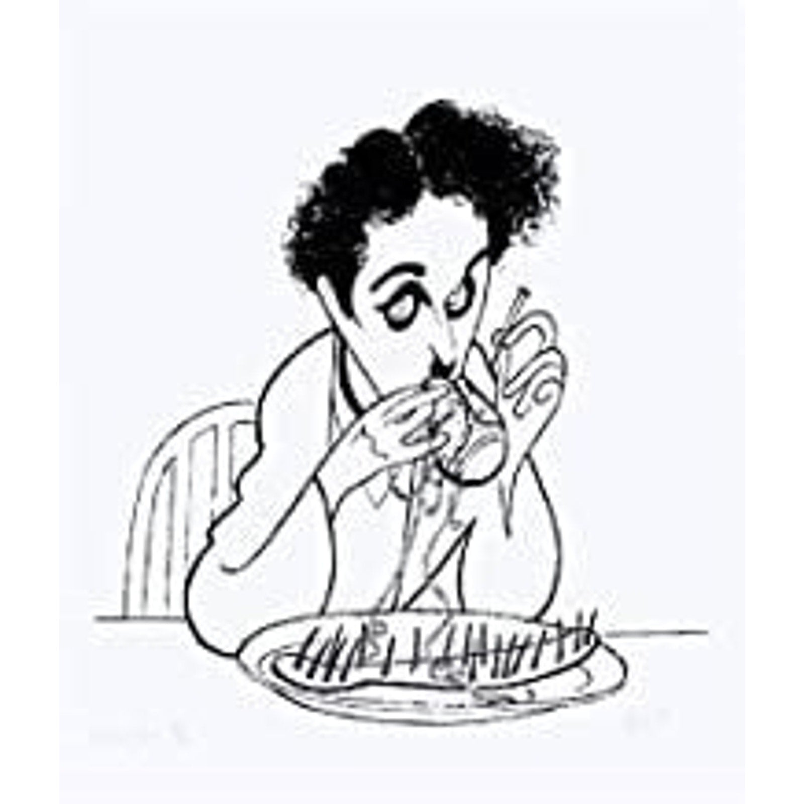 Charlie Chaplin in The Gold Rush (Silver Edition)