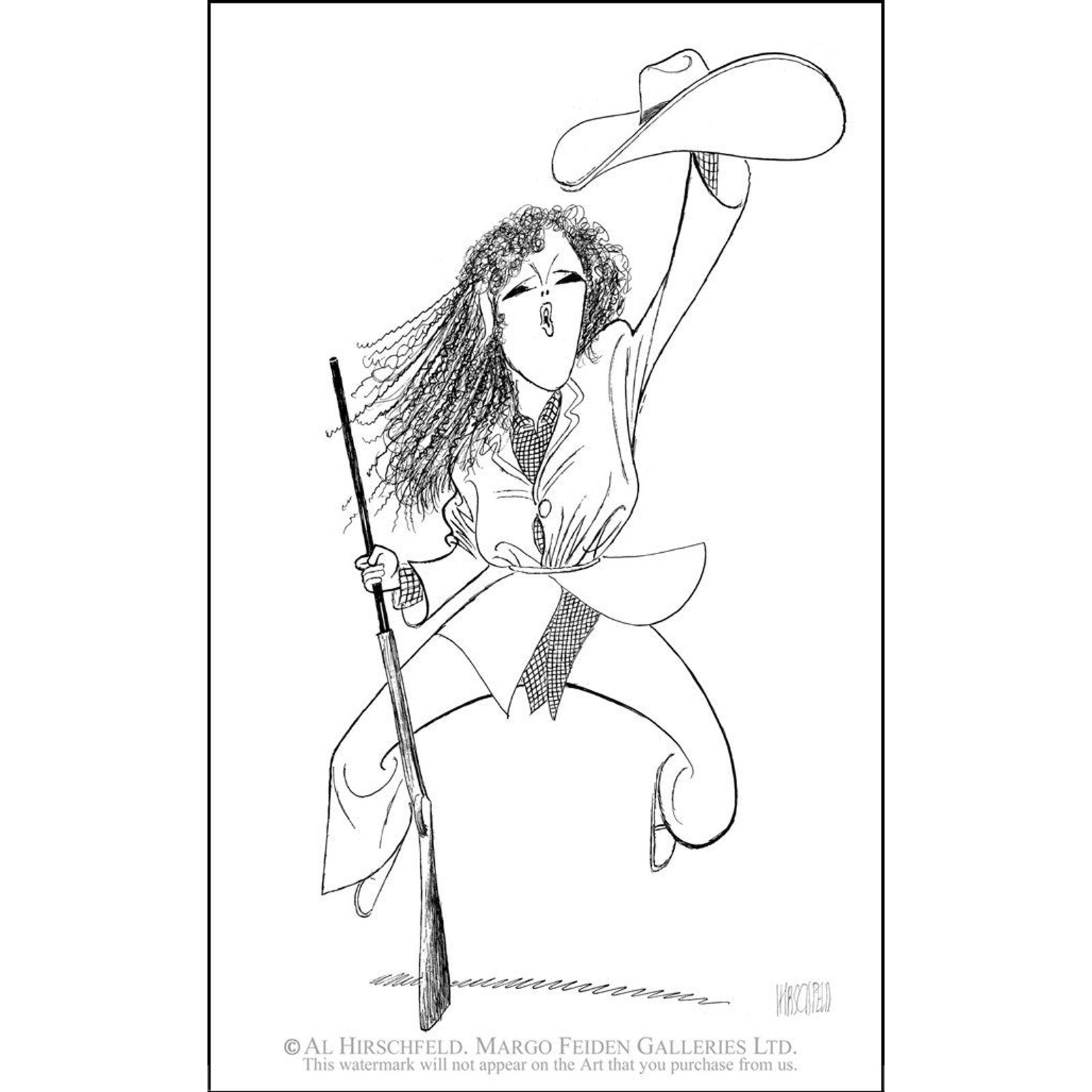 Bernadette Peters in Annie Get Your Gun