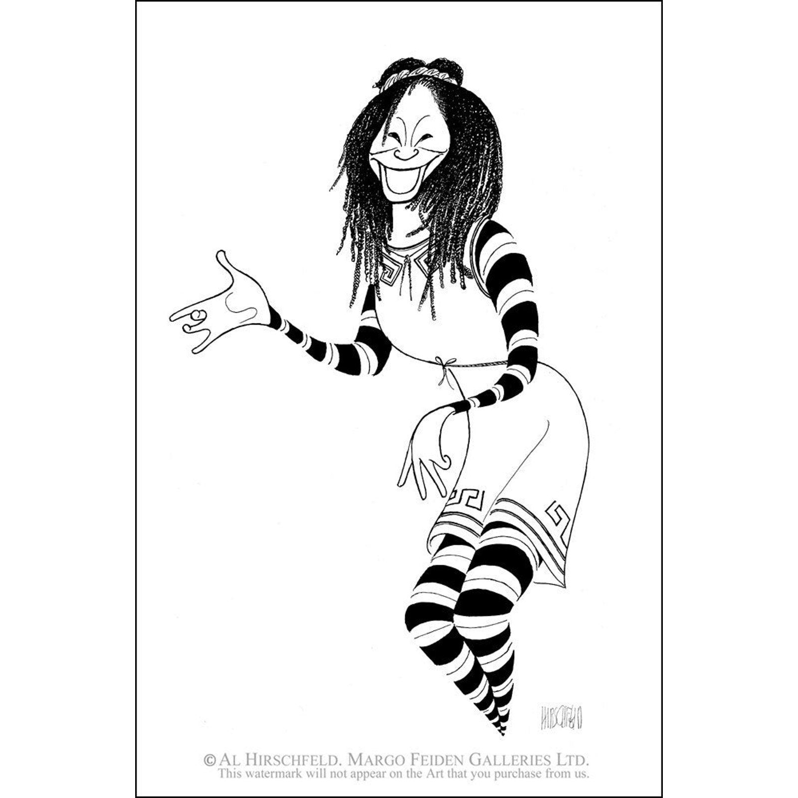 Whoopi Goldberg in A Funny Thing Happened on the Way to the Forum