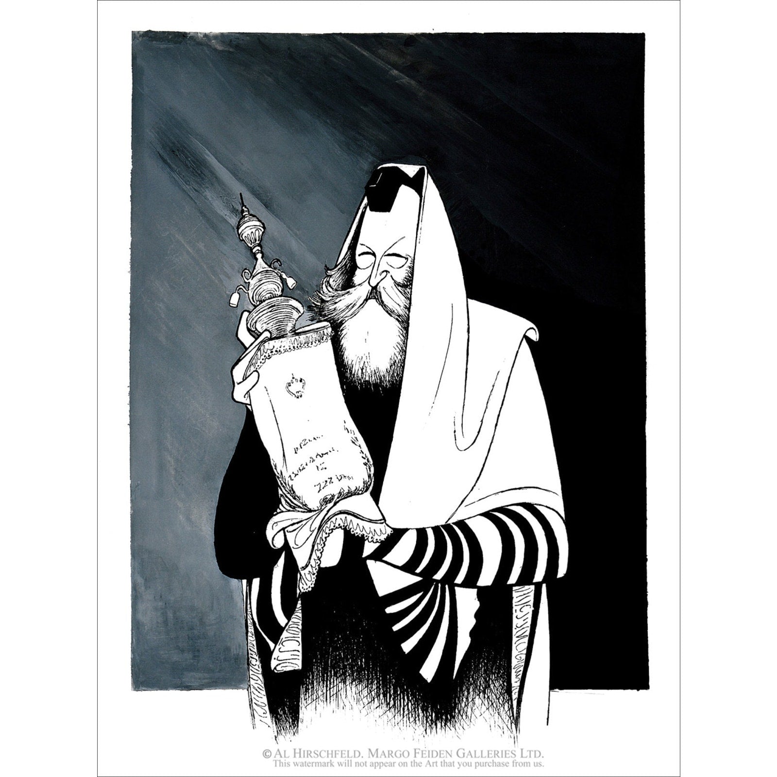 Portrait of Rebbe Schneerson