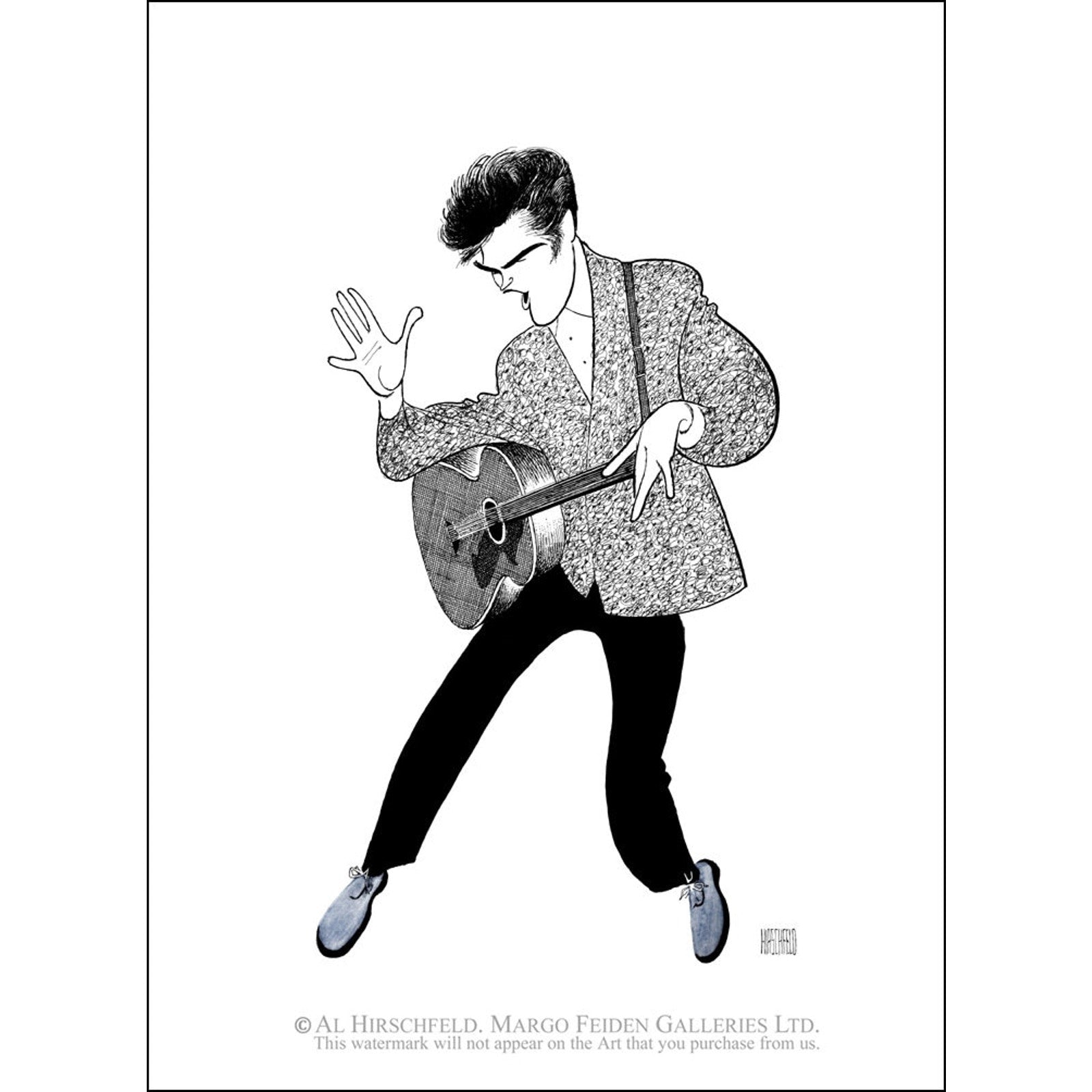 Elvis Presley, Blue Suede Shoes