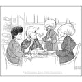 Al Hirschfeld's "The Golden Girls," Hand Signed by Al Hirschfeld, C of A, Ltd Ed, Rue McClanahan, Bea Arthur, Estelle Getty, and Betty White