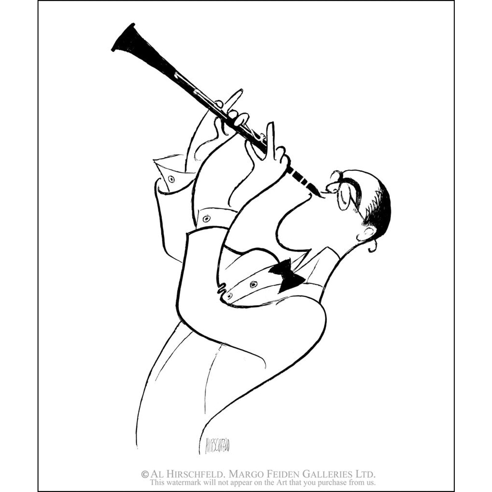 Portrait of Benny Goodman