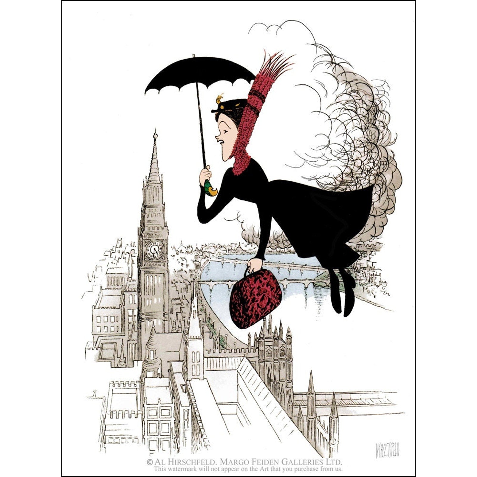 Mary Poppins, Flying Over London